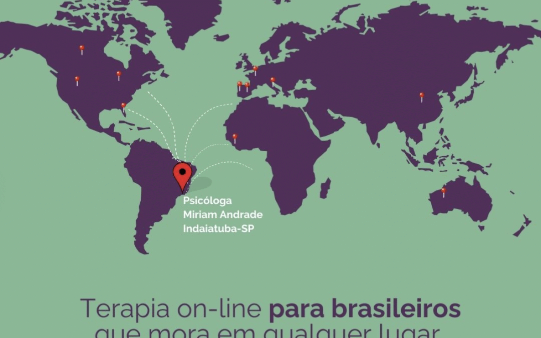 Terapia Online para brasileiros que moram no exterior