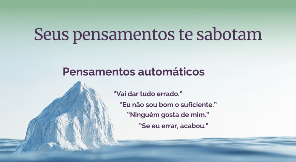 pensamentos que sabotam