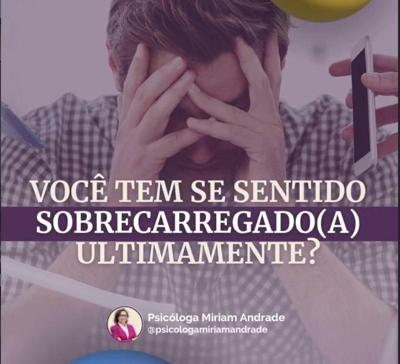 voce se sente sobrecarregado